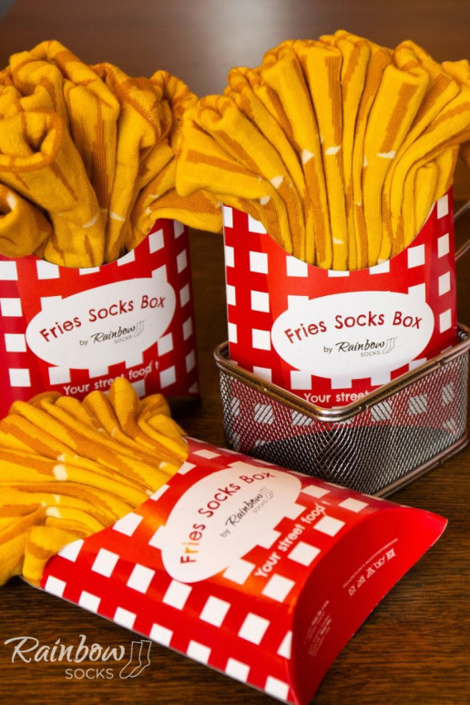Set of socks Rainbow Socks fries 2 pairs