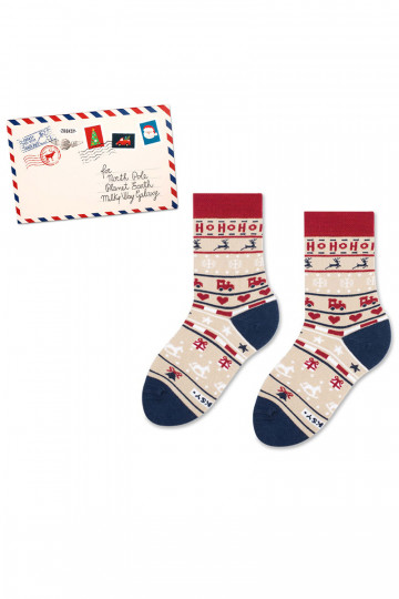 Children's Zooxy Christmas Letter Socks