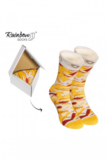Rainbow Socks 1 Pair Hawaiian Pizza Socks 2