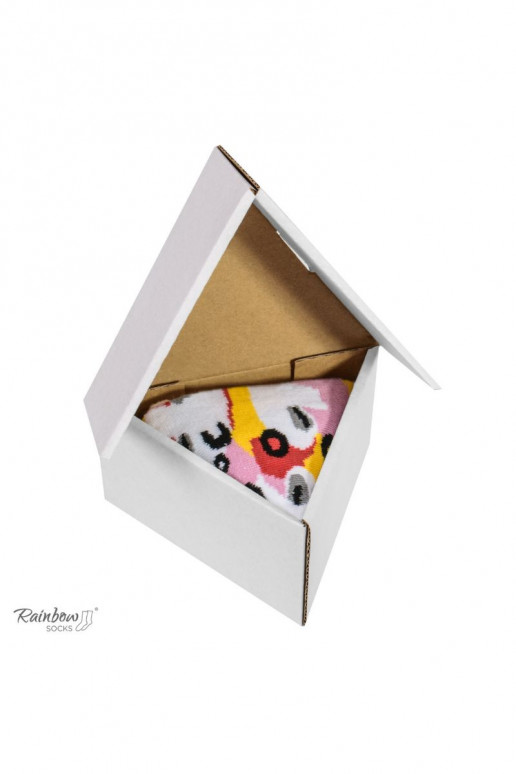 Rainbow Socks 1 Pair Capricciosa Pizza Socks Rainbow Socks 1 Pair Capricciosa Pizza Socks