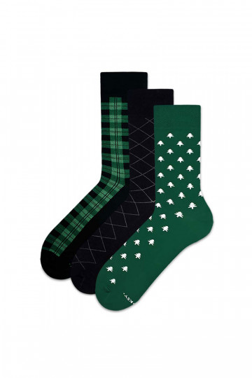Zooxy Craft Forest Moss Classic Socks Set 2