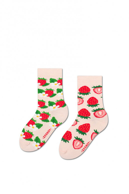 Set of children's socks Zooxy mixTURY Strawberry cookies 2 pairs