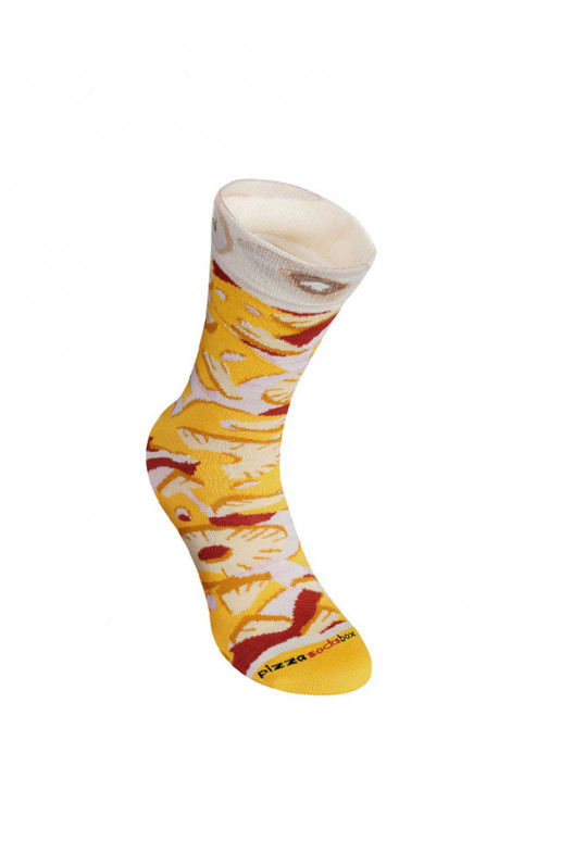 Rainbow Socks Pizza 4 Pairs Hawaiian Rainbow Socks Pizza 4 Pairs Hawaiian