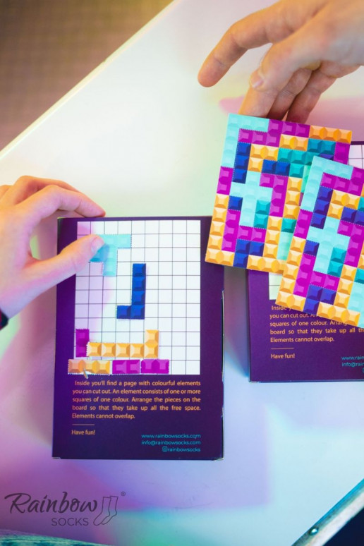 Rainbow Socks For Fans Of Console Games 2 Pairs