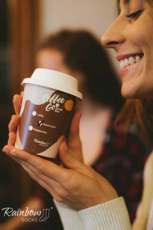 Rainbow Socks American coffee 1 Pair