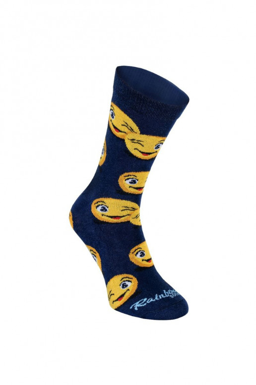 Rainbow Socks Emoticons Smiley Sadness Brainy 3 Pairs Rainbow Socks Emoticons Smiley Sadness Brainy 3 Pairs