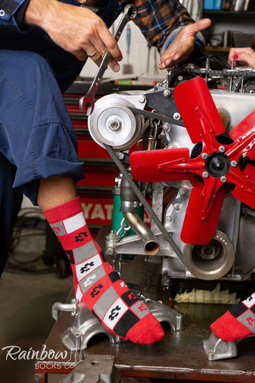 Rainbow Socks For the Automotive Fan Of 3 Pairs Rainbow Socks For the Automotive Fan Of 3 Pairs