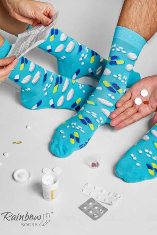 Rainbow Socks For doctors and medics Of 3 Pairs