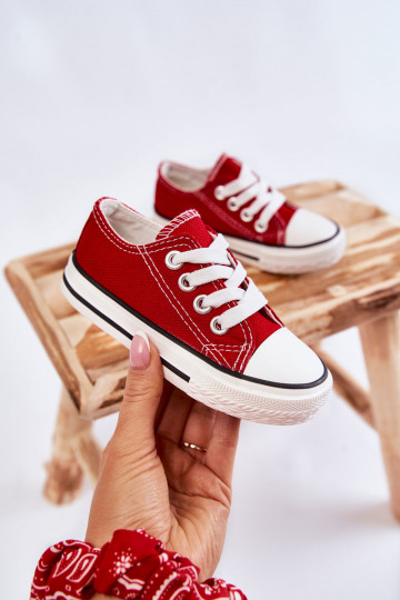 Kids Classic Sneakers Red Filemon 2