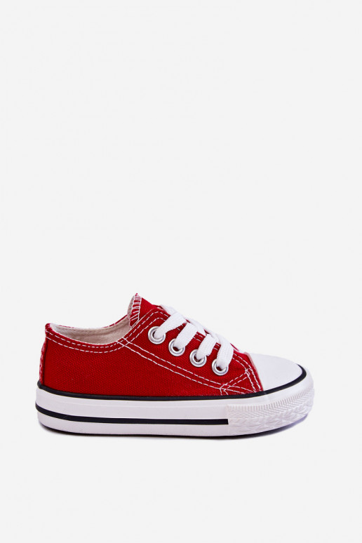 Kids Classic Sneakers Red Filemon