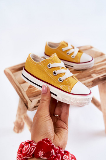 Kids Classic Sneakers Yellow Filemon 2