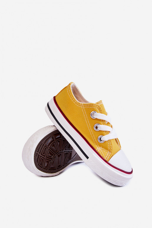 Kids Classic Sneakers Yellow Filemon Kids Classic Sneakers Yellow Filemon