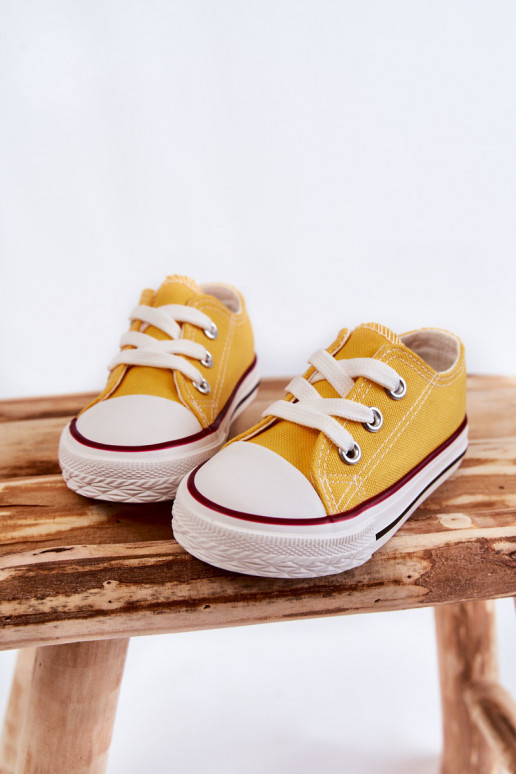 Kids Classic Sneakers Yellow Filemon Kids Classic Sneakers Yellow Filemon