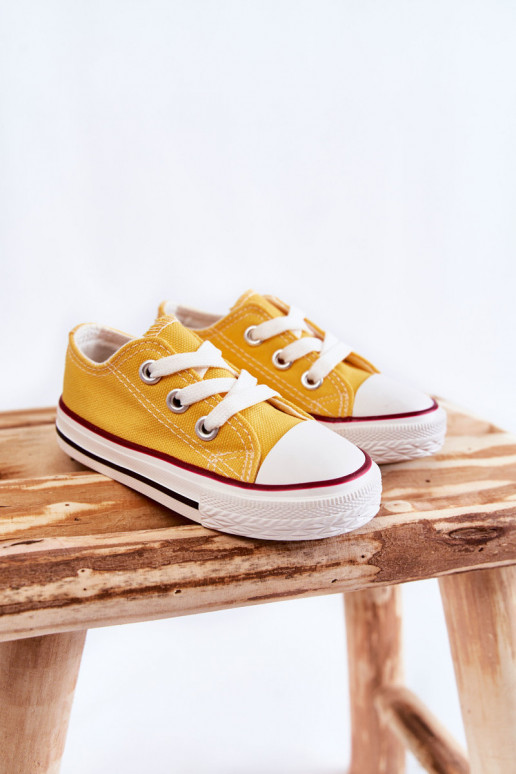Kids Classic Sneakers Yellow Filemon Kids Classic Sneakers Yellow Filemon