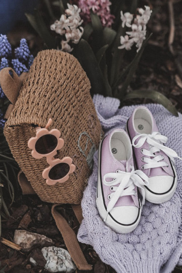 Kids Classic Sneakers Violet Filemon 2