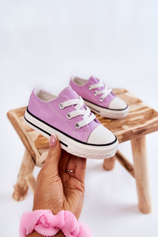 Kids Classic Sneakers Violet Filemon
