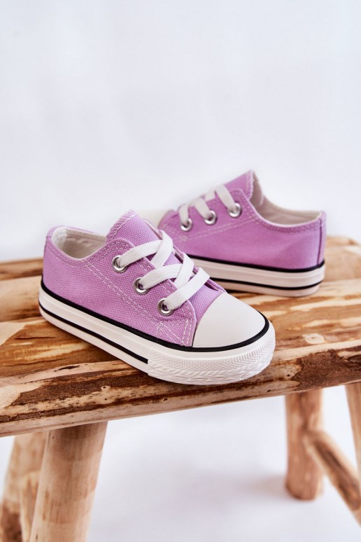 Kids Classic Sneakers Violet Filemon