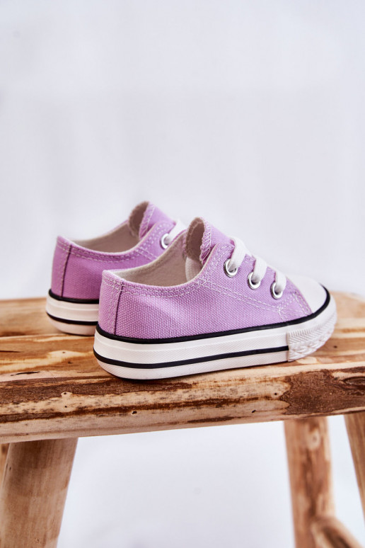 Kids Classic Sneakers Violet Filemon