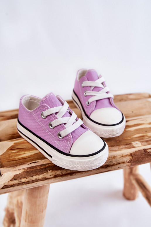 Kids Classic Sneakers Violet Filemon