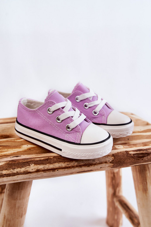 Kids Classic Sneakers Violet Filemon