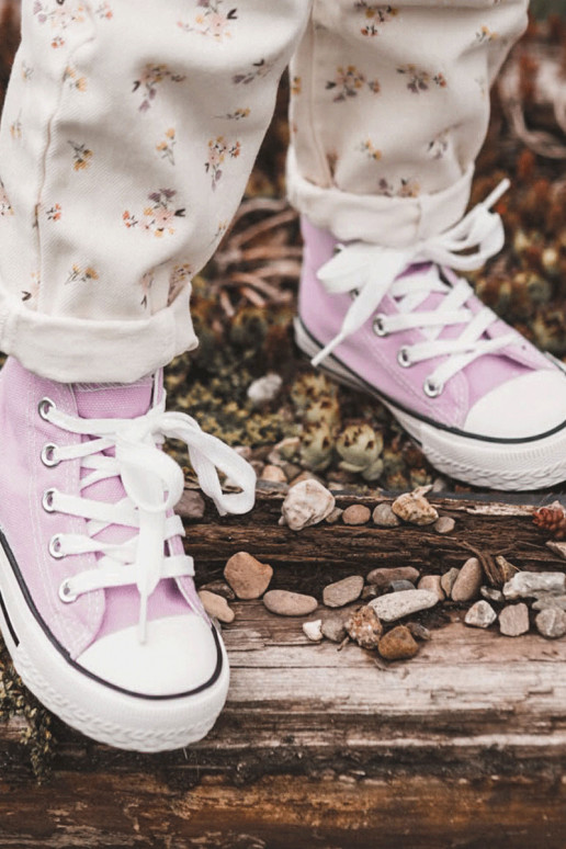 Children's High Sneakers Violet Filemon Children's High Sneakers Violet Filemon
