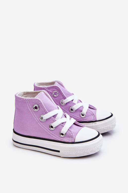 Children's High Sneakers Violet Filemon Children's High Sneakers Violet Filemon
