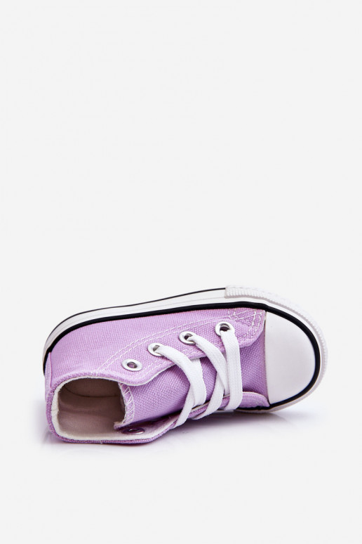 Children's High Sneakers Violet Filemon Children's High Sneakers Violet Filemon