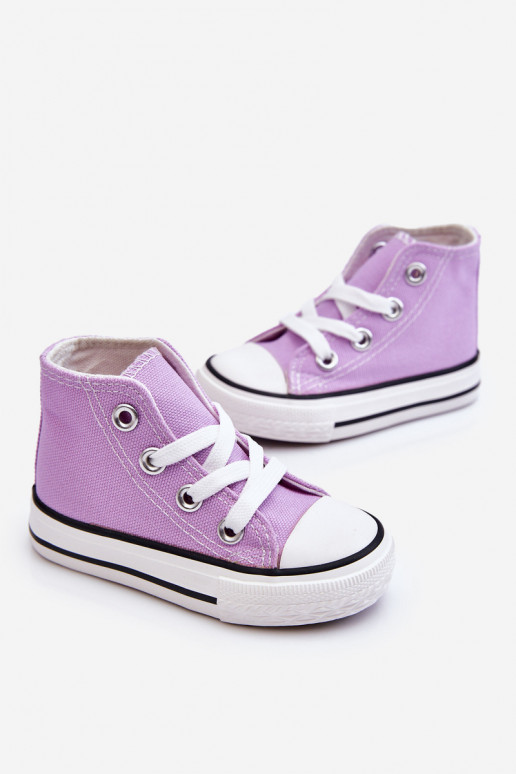 Children's High Sneakers Violet Filemon Children's High Sneakers Violet Filemon