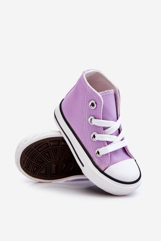 Children's High Sneakers Violet Filemon Children's High Sneakers Violet Filemon