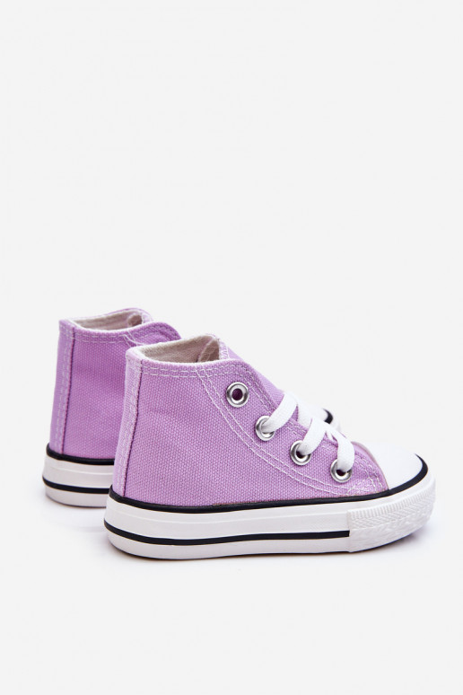 Children's High Sneakers Violet Filemon Children's High Sneakers Violet Filemon