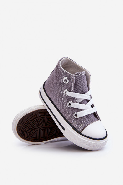 Children's High Sneakers Grey Filemon Children's High Sneakers Grey Filemon