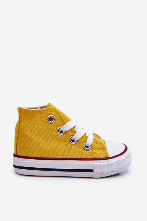 Children's High Sneakers Yellow Filemon Children's High Sneakers Yellow Filemon