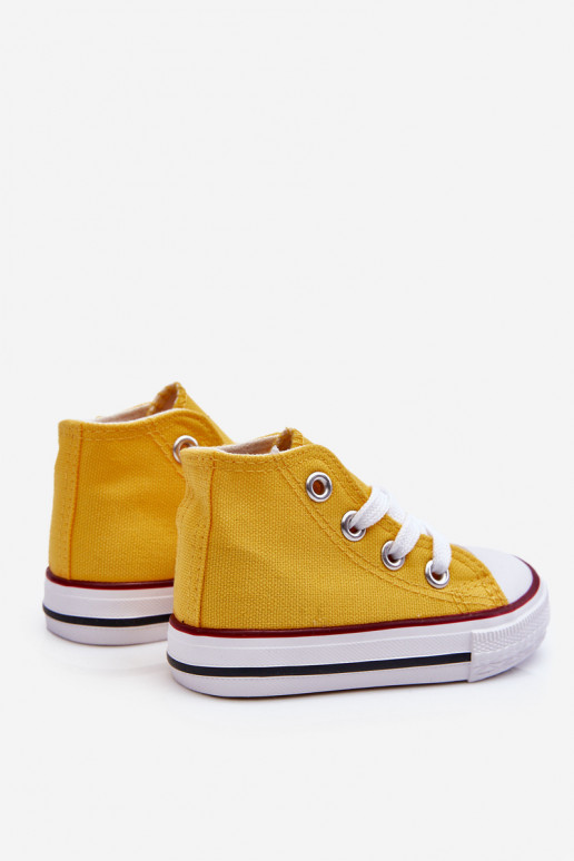 Children's High Sneakers Yellow Filemon Children's High Sneakers Yellow Filemon