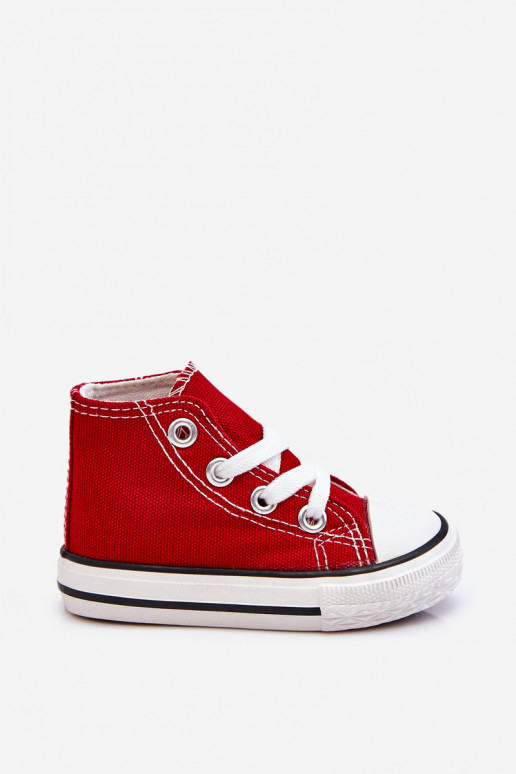Children's High Sneakers Red Filemon Children's High Sneakers Red Filemon
