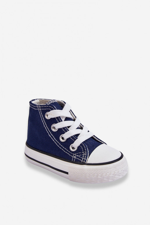 Children's High Sneakers navy blue Filemon