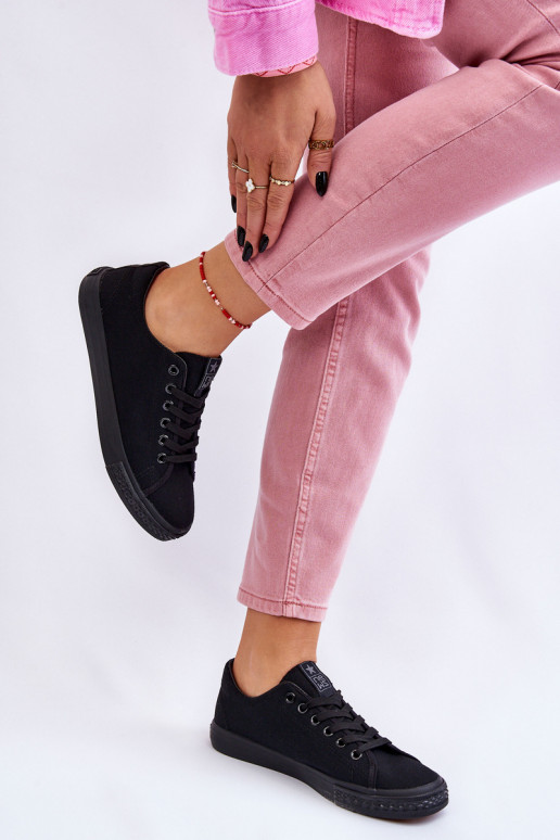 Women's Classic Sneakers Black Eleya