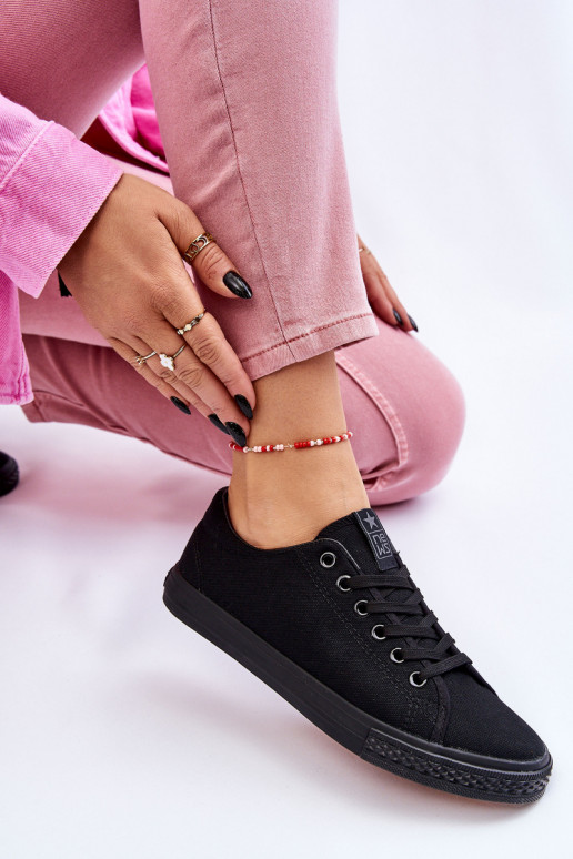 Women's Classic Sneakers Black Eleya