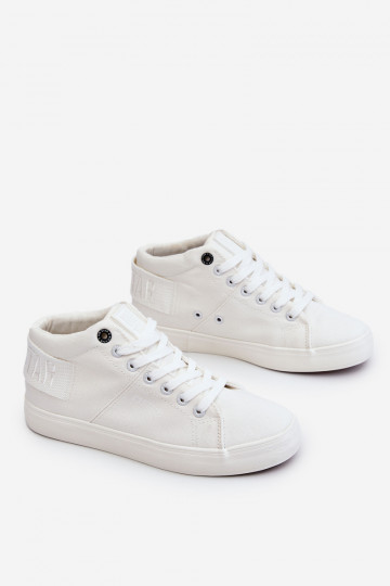 Women's Classic High Top Sneakers Big Star LL274002 White 2