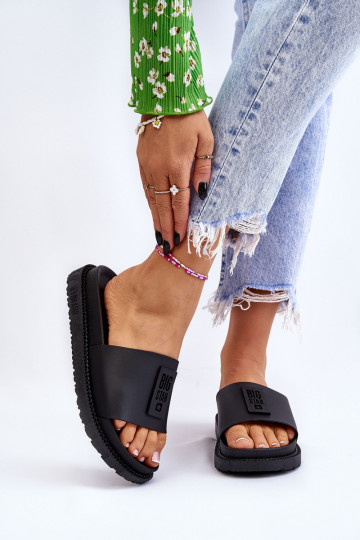 Women's Slippers Big Star LL274429 Black 2