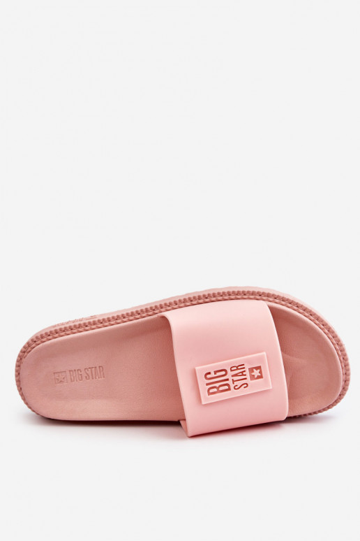 Women's Slippers Big Star LL274425 Light pink Women's Slippers Big Star LL274425 Light pink