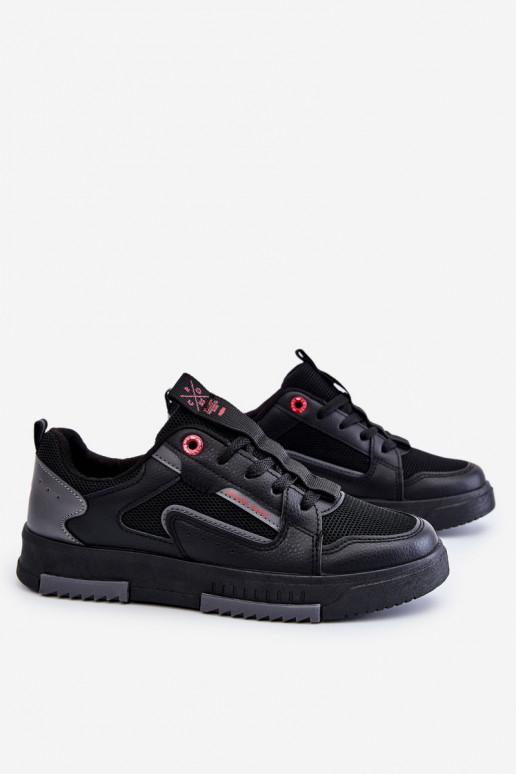 Women's Cross Jeans Low Sneakers LL2R4012C Black Women's Cross Jeans Low Sneakers LL2R4012C Black