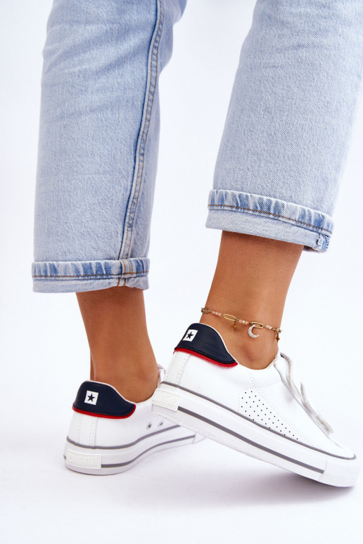 Women's Velcro Sneakers Big Star LL274A207 White Women's Velcro Sneakers Big Star LL274A207 White