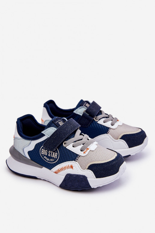 Children's Sneakers Memory Foam System Big Star LL374225 Navy Children's Sneakers Memory Foam System Big Star LL374225 Navy