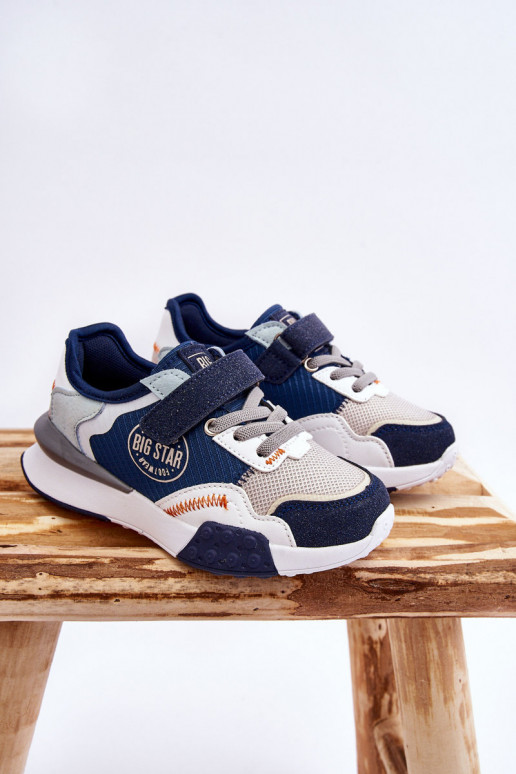 Children's Sneakers Memory Foam System Big Star LL374225 Navy Children's Sneakers Memory Foam System Big Star LL374225 Navy