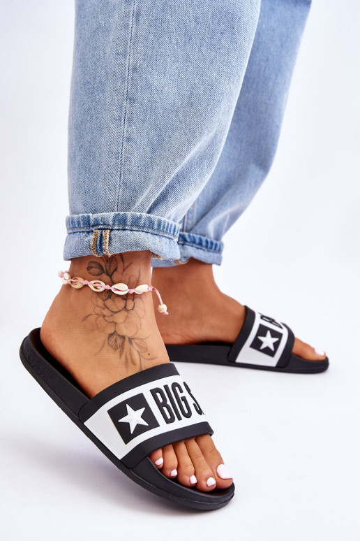 Women's Classic Slippers Big Star LL274739 Black