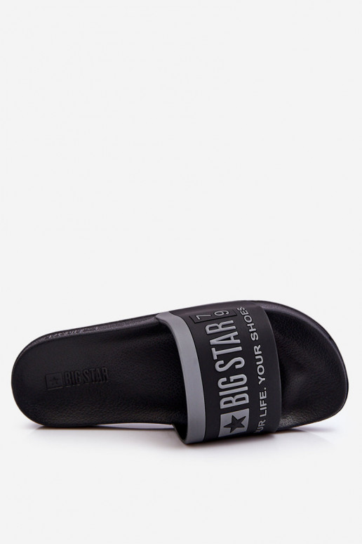 Women's Big Star Light Slippers LL274732 Black