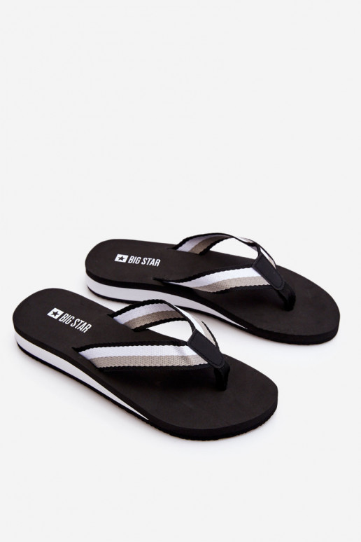 Women's Big Star Platform Flip Flops LL274781 Black Women's Big Star Platform Flip Flops LL274781 Black