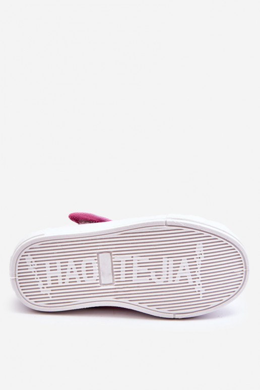 Children's ballerinas in flowers navy blue-pink Noah Children's ballerinas in flowers navy blue-pink Noah