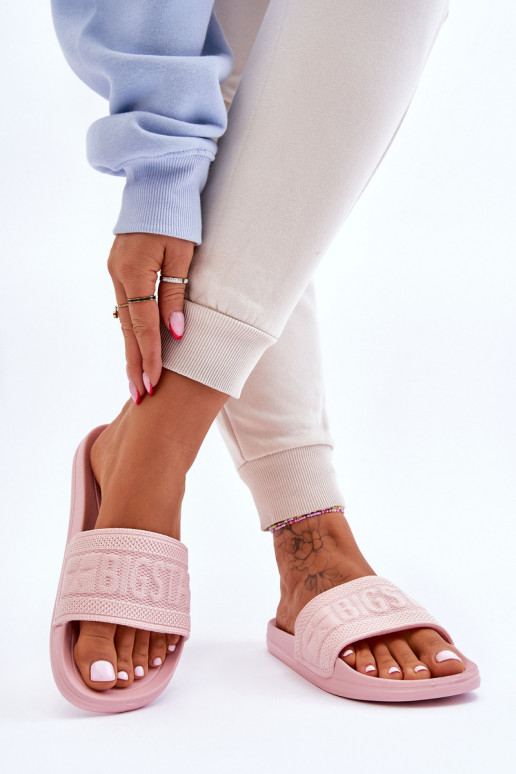 Women's Fashionable Big Star Slippers LL274A157 Light pink Women's Fashionable Big Star Slippers LL274A157 Light pink