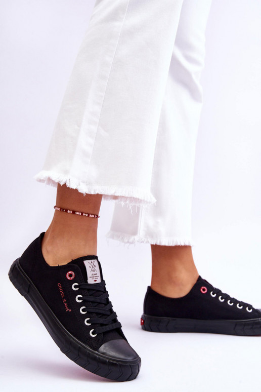 Classic Women's Sneakers Cross Jeans LL2R4051 Black Classic Women's Sneakers Cross Jeans LL2R4051 Black